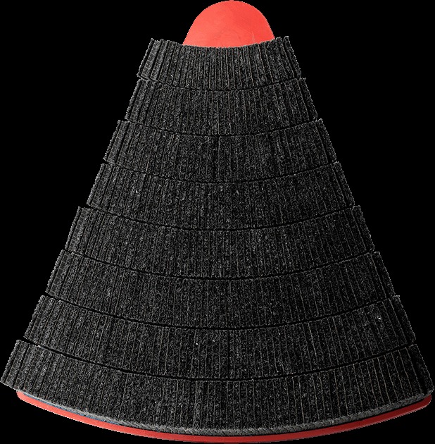 Deburring segment with M8 thread
