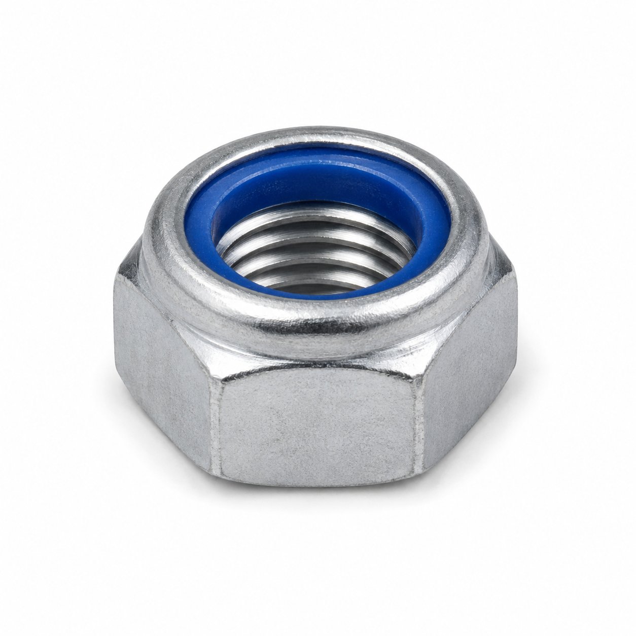 DIN 985 – Hexagon Lock Nuts with Non-Metallic Insert — illustration