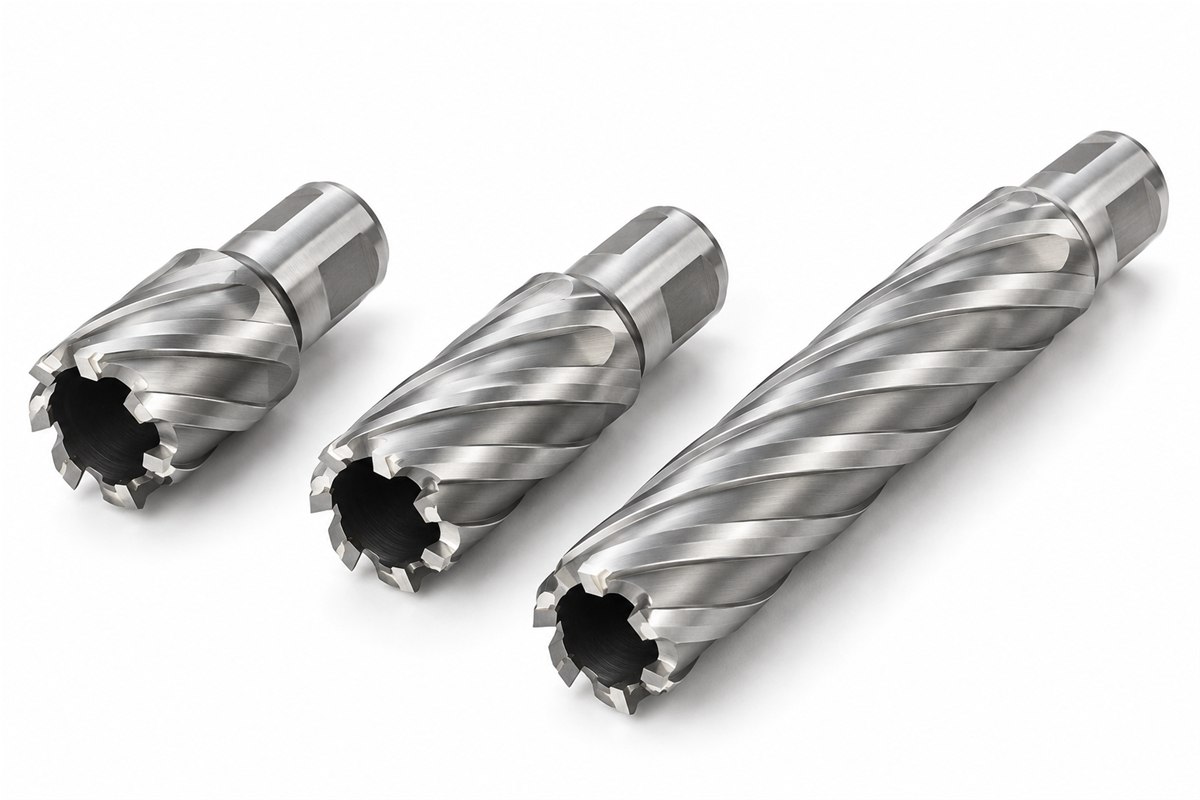 Magnetické jadrové vrtáky HSS-G s Weldon 19 mm upínaním